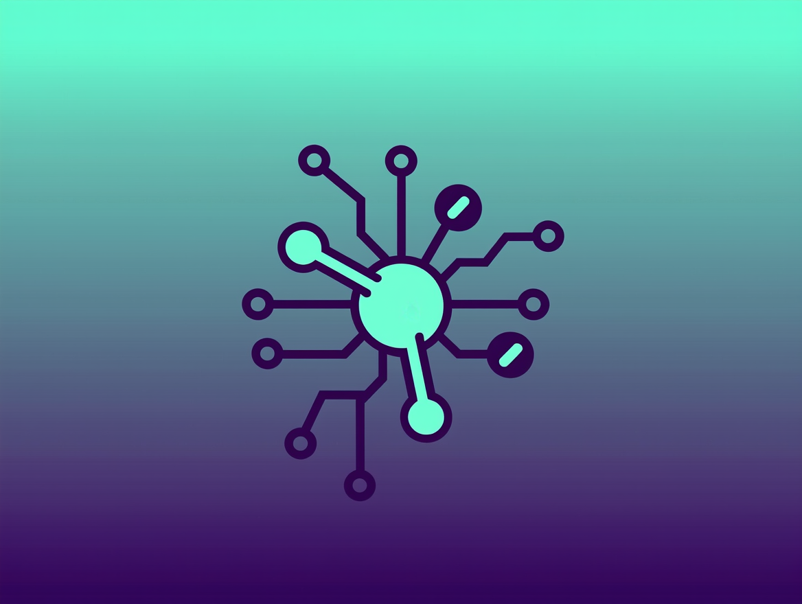 Ilustración sobre la IA de Anthropic descubriendo un sistema enzimático