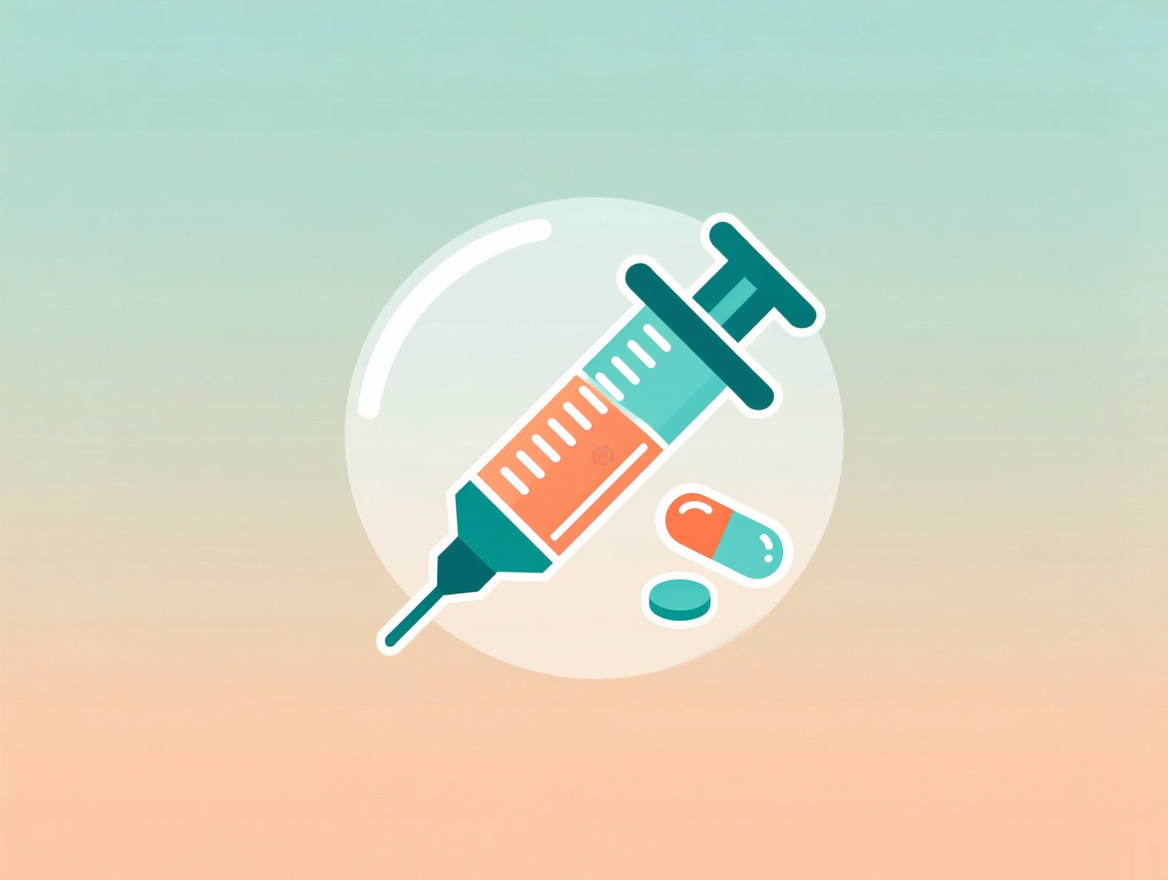 Ilustración sobre los fármacos GLP-1 y déficits nutricionales en niños